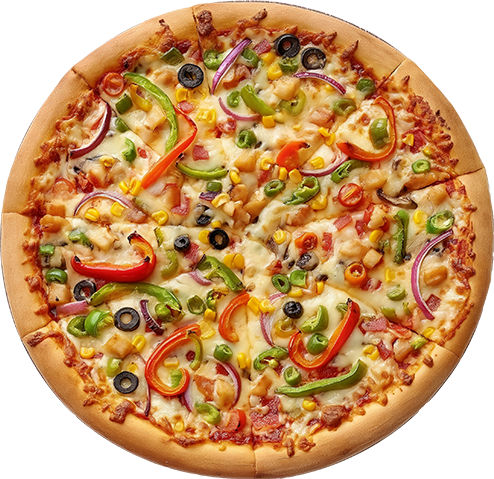  Green Garden Pizza (Veg)